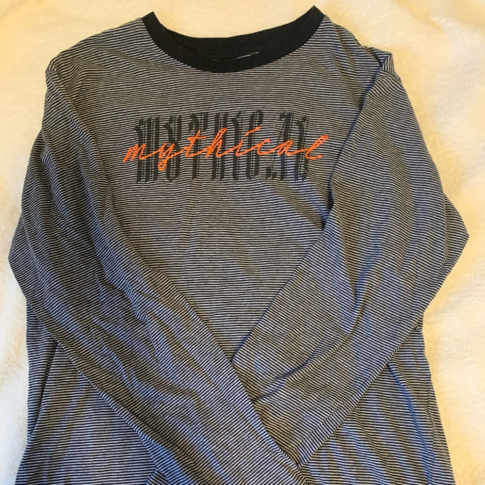 Good Mythical Morning Striped Long Sleeve